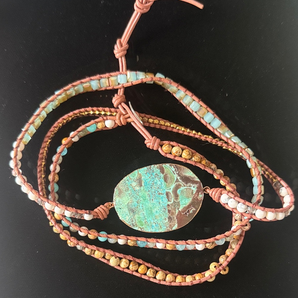 Bohemian Multi-Color Wrap Bracelet